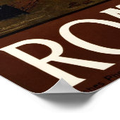 ローマ旅行ポスター ポスター (角)