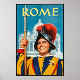 ローマ旅行ポスター ポスター