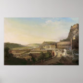 ローマ時代のウィーンの景色, 1860 ポスター (正面)