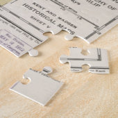 ローマ時代のエルサレム・パレスチナの地図 ジグソーパズル (側面)