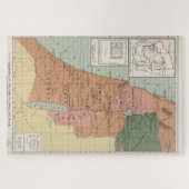 ローマ時代のエルサレム・パレスチナの地図 ジグソーパズル (横)