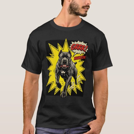 ローマ時代のボディーガード：鮮やかなカネコルソのポップアート Tシャツ (正面)