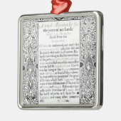 ローマ暦へのFrontispiece、1591年 メタルオーナメント (左)