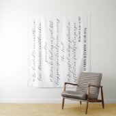 ローマ書12:10-12 ウェディングバックドロップバナー タペストリー (インサイチュ)