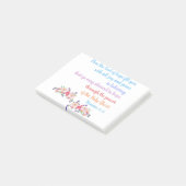 ローマ書15の聖書の詩のデザイン ポストイット (アングル)