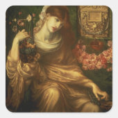 ローマ未亡人1874年(キャンバス上の油) スクエアシール (正面)