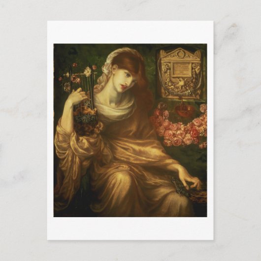 ローマ未亡人1874年(キャンバス上の油) ポストカード (正面)