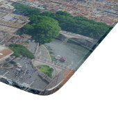 ローマ歴史都市中心部の上からの眺め カッティングボード (角)