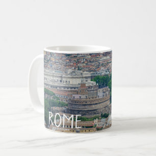 ローマ歴史都市中心部の上からの眺め コーヒーマグカップ