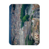 ローマ歴史都市中心部の上からの眺め マグネット (縦)