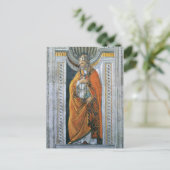 ローマ法王サンシクストゥスIIバイサンドロ・ボッティチェリ ポストカード (スタンド正面)