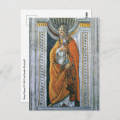 ローマ法王サンシクストゥスIIバイサンドロ・ボッティチェリ ポストカード (正面/裏面)