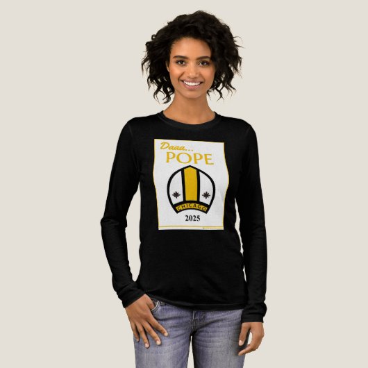 ローマ法王Tシャツ トライブレンドＴシャツ (正面全体)
