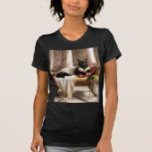 ローマ猫 Tシャツ (正面)