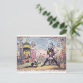 ローマ王、1814 – ナポレオンを示す漫画 ポストカード (スタンド正面)