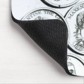 ローマ皇帝のポートレート マウスパッド (コーナー)