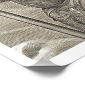 ローマ皇帝クラウディウス・シーザー41 - 54 AD ポスター (角)