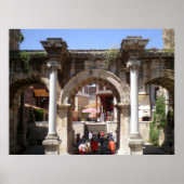 ローマ皇帝ハドリアの門 ポスター (正面)