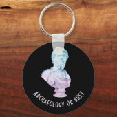 ローマ皇帝バスト[考古学またはバスト] キーホルダー (正面)