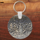 ローマ石 キーホルダー (正面)