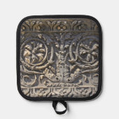 ローマ石 鍋敷き (正面)