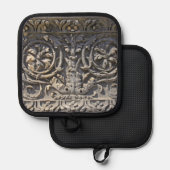 ローマ石 鍋敷き (正面/裏面)