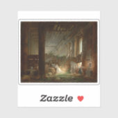 ローマ祈の神殿の廃墟の隠者 シール (シート)