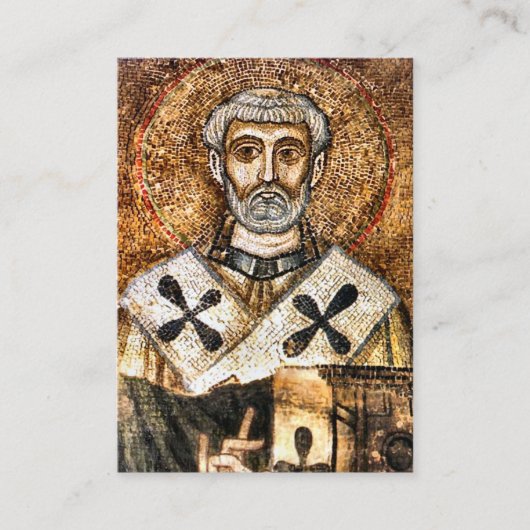 ローマ祈りの言葉カードのセント・クレメントの祈りの言葉 プレイスカード (正面)