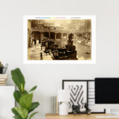 ローマ素晴らしン風呂(写真付き) ポスター (ホームオフィス)