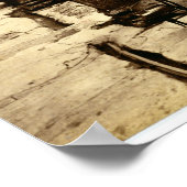 ローマ素晴らしン風呂（写真付き） ポスター (角)