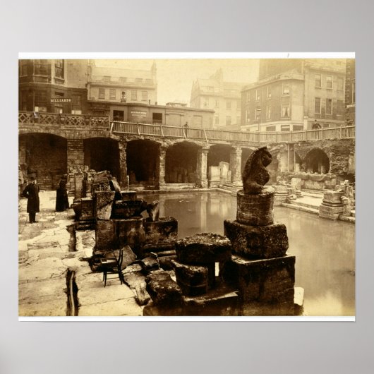 ローマ素晴らしン風呂（写真付き） ポスター (正面)