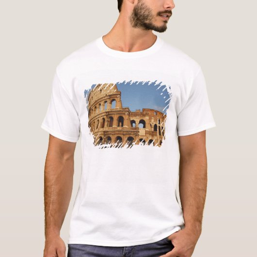 ローマ美術。コロッセオまたはフラウィウス 4 Tシャツ (正面)