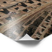 ローマ美術。コロッセオまたはフラビアン5 フォトプリント (角)