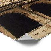 ローマ美術。コロッセオまたはフラビアン ポスター (角)