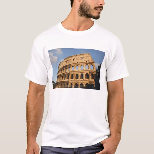 ローマ美術 コロッセオ または フラウィウス家の円形闘技場 3 Tシャツ (正面)