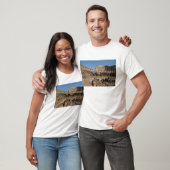 ローマ美術 コロッセオ または フラウィウス家の円形闘技場 7 Tシャツ (ユニセックス)