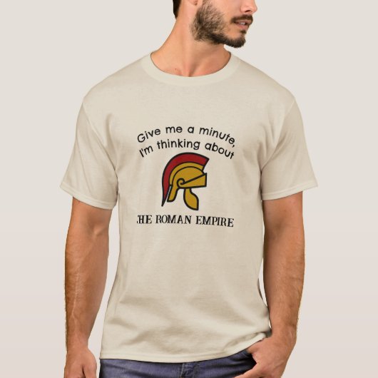 ローマ考え帝国に関する Tシャツ (正面)