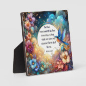 ローマ聖句感動的アールヌーボー復活祭 フォトプラーク (正面)