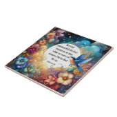 ローマ聖句聖なる書物、 経典アールヌーボーフローラ復活祭 タイル (側面)