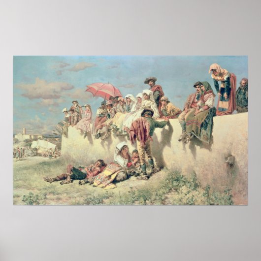 ローマ賛美の外で ポスター (正面)