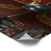 ローマ軍が戦争に向けて行進 – 小さなポスター ポスター (角)