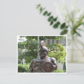 ローマ軍人のボテロ ポストカード (スタンド正面)