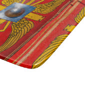 ローマ軍隊シールド – スカトゥム カッティングボード (角)