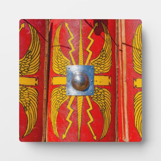 ローマ軍隊シールド – スカトゥム フォトプラーク (正面)