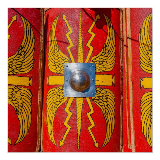 ローマ軍隊シールド – スカトゥム ポスター (正面)