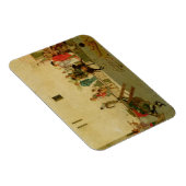 ローマ通りのミュージシャンとパフォーマンス マグネット (右側)