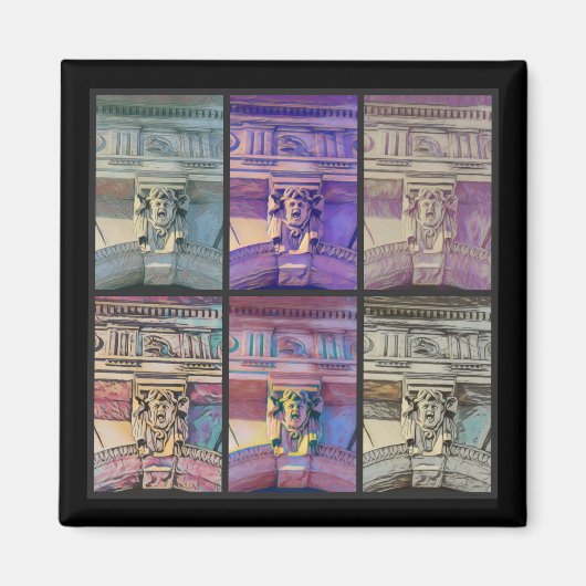 ローマ通り – 磁石 (正面)