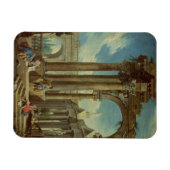 ローマ遺跡の中の視点を学ぶ マグネット (横)