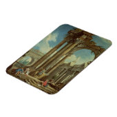 ローマ遺跡の中の視点を学ぶ マグネット (左側)