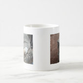 ローマ遺跡の像のつま先 コーヒーマグカップ (中央)